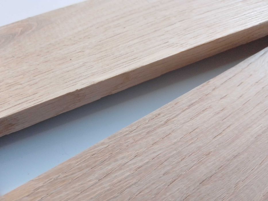 Dębowa deska tarasowa 125 cm, heblowana