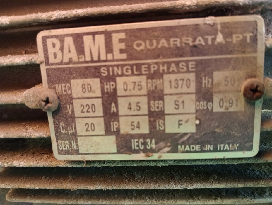 Betoneira liz 190 litros