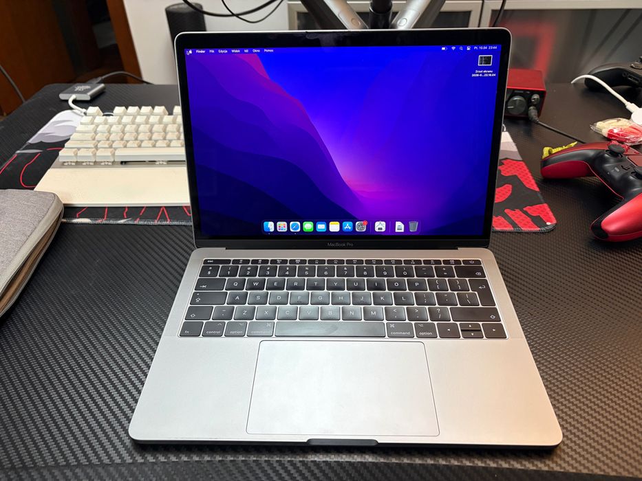 MacBook Pro 13" 2017 | i5 / 8GB / 128GB | Bateria 290 cykli! | Zestaw