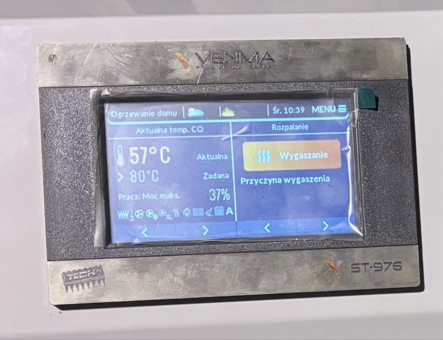 Kocioł Piec Na Pellet ZIELKE JAŚ 14 kW | 5Klasa ECODESIGN | Sprawność 91% | Venma