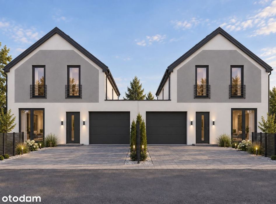 Nowoczesny dom 173 m² | 550 m² działki | Wiązowna | Stan deweloperski