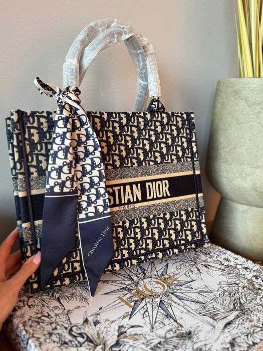 Сумка шоппер christ dior діор диор book tote