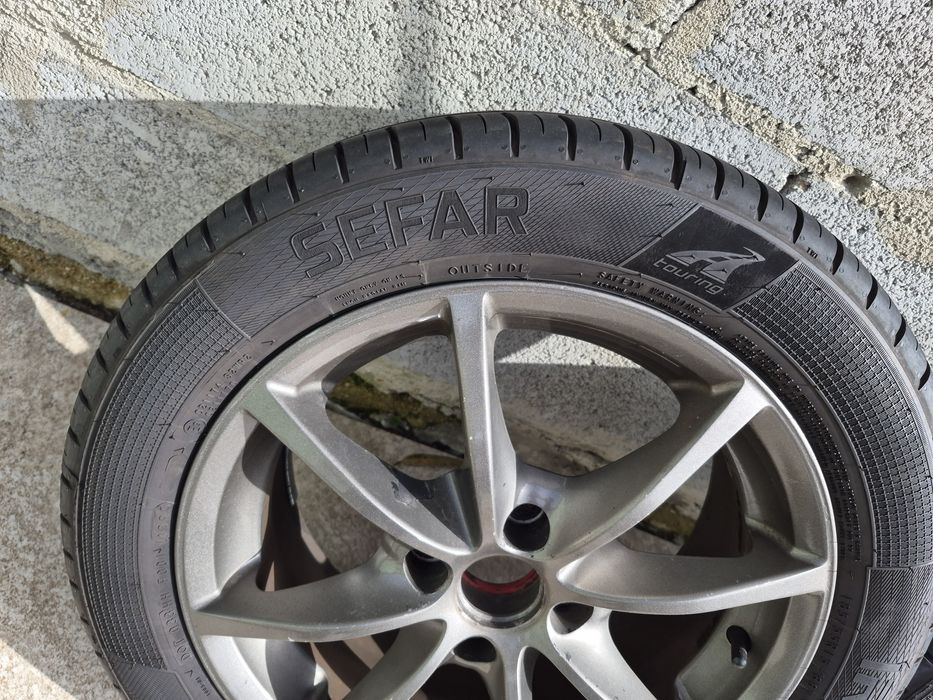 Jantes TSW 15"... 4 x100 com penus novos 185x55x15