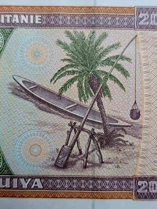 Mauretania zestaw z 2002r UNC bardzo duże banknoty