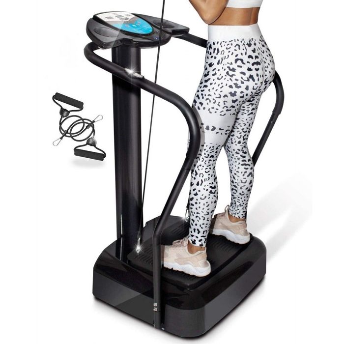 Placa de treino Vibroplate fitness como NOVA