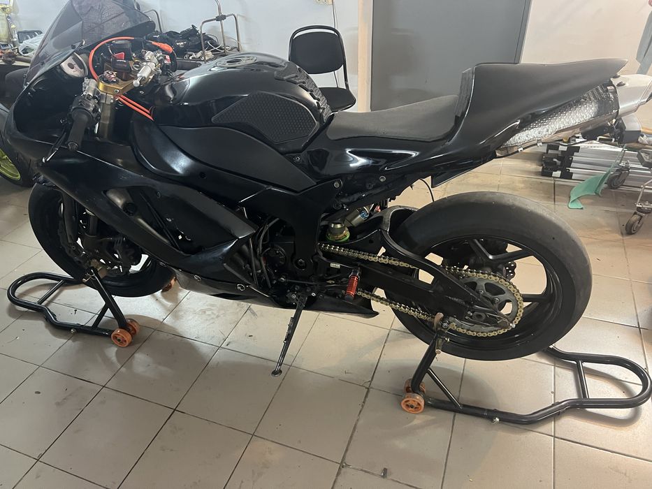 Kawasaki zx6r 2007 на доках