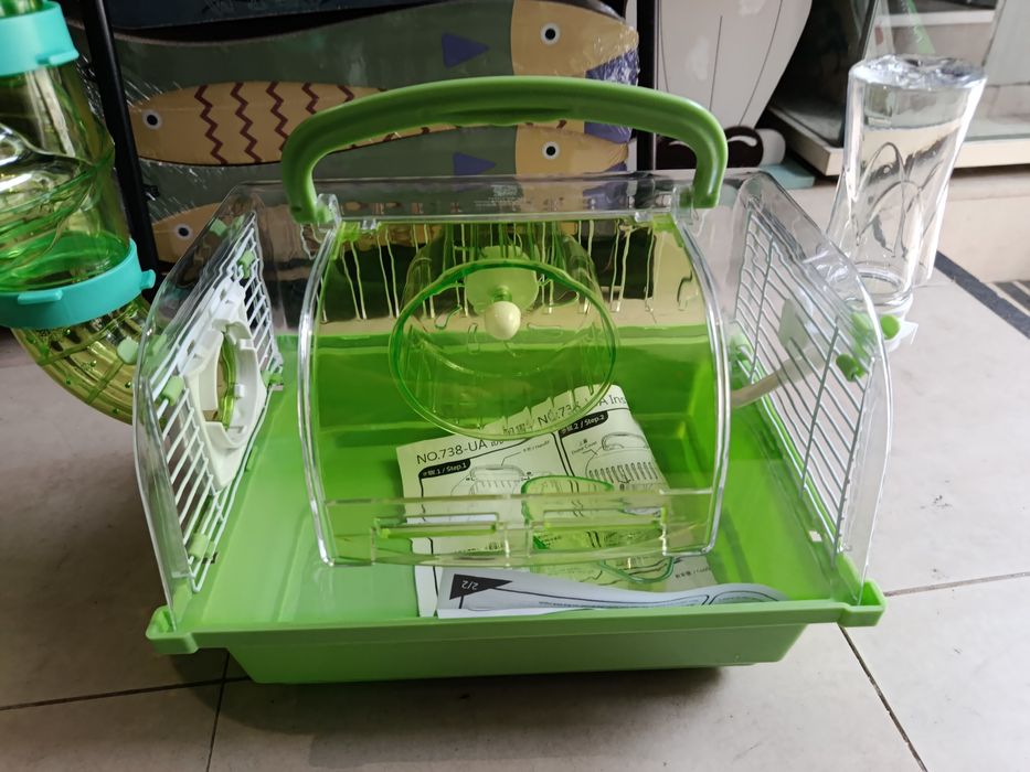 Gaiolas novas + hamster