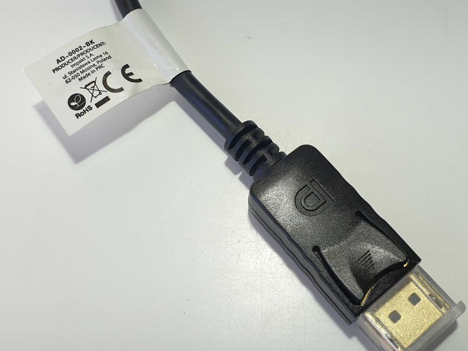 адаптер  Displayport to VGA кабель  1.7м