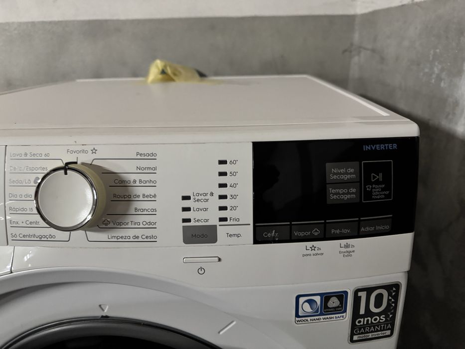 Maquina Lava e Seca 110V - NAO ESTA A FUNCIONAR boa para extrair pecas