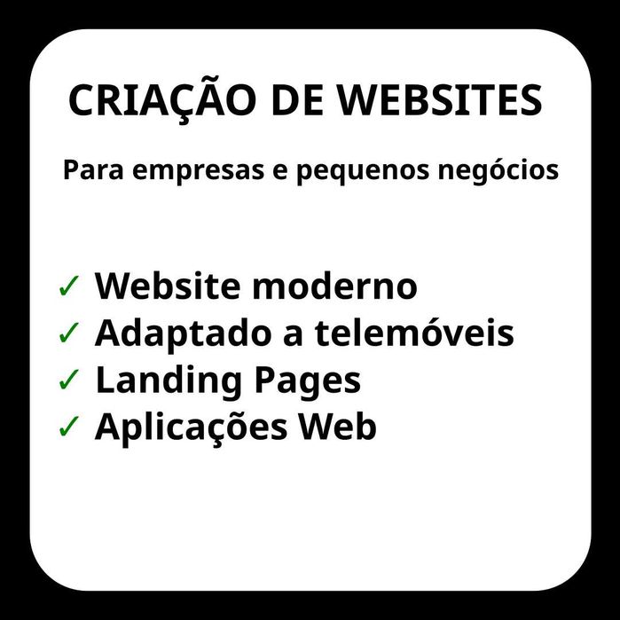 Criação de Sites e Aplicações Web