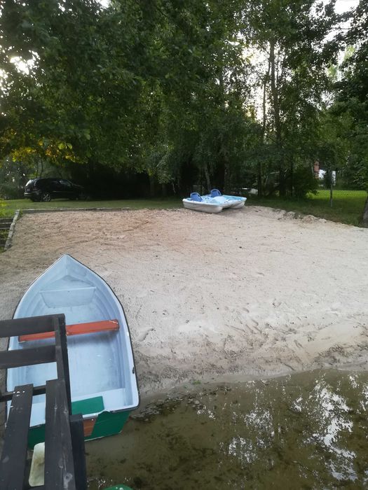 wynajmę domek całoroczy na Mazurach z własną linią brzegową