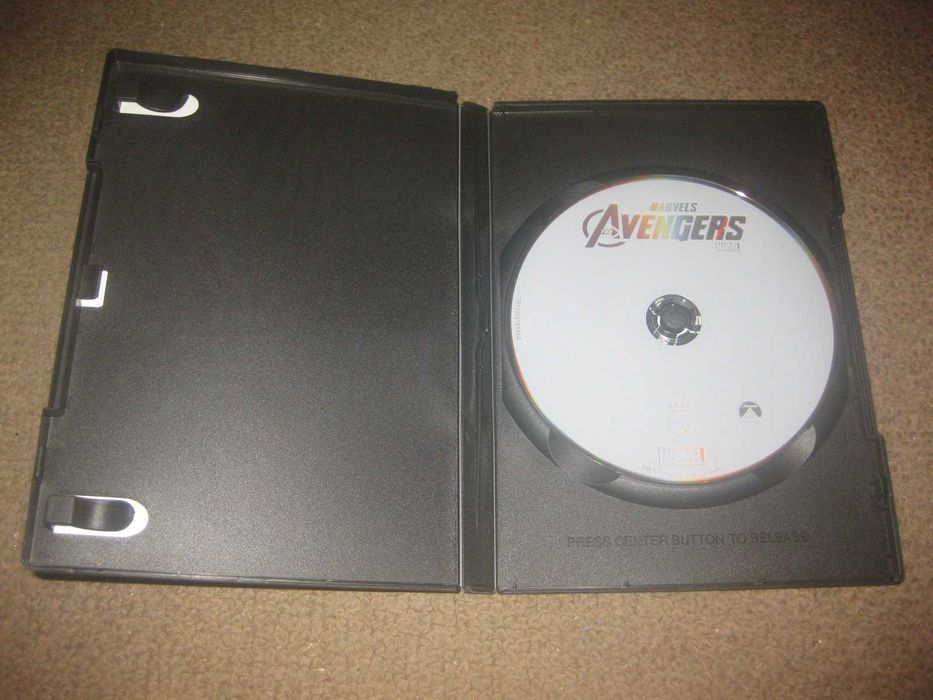 DVD "Os Vingadores" da Marvel