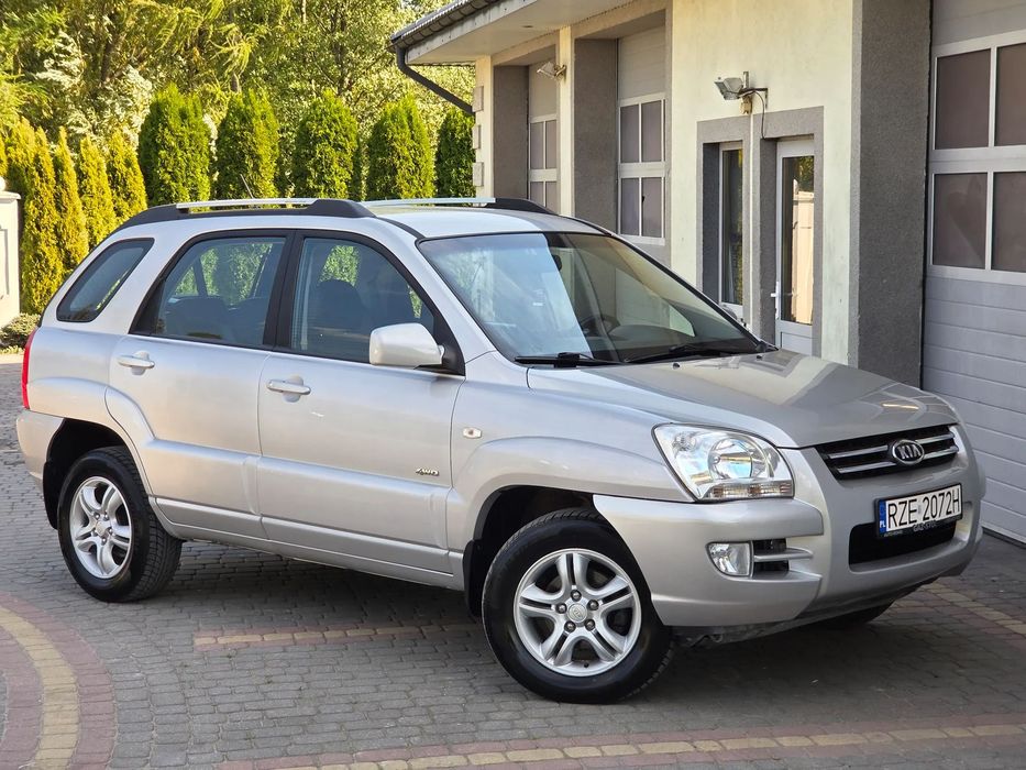 Kia Sportage Oszczędny suv z Napędem 4x4 i instalacja LPG, Czujniki parkowania Skór