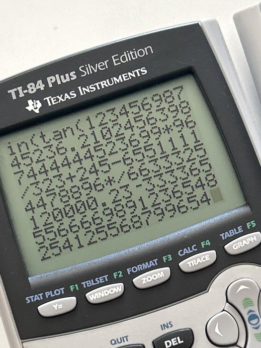 Ti84 Plus testada máquina gráfica escola secundário