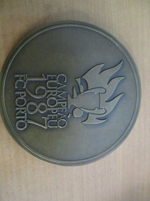 Medalha Futebol Clube do Porto Campeão Europeu 1987