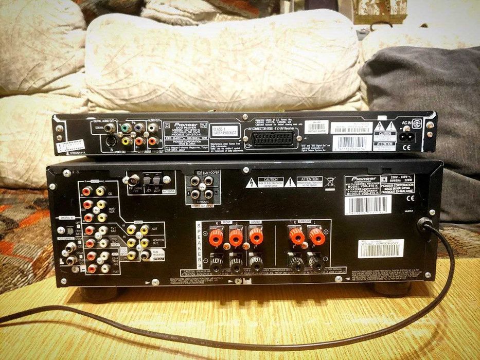 Ресивер/Усилитель PIONEER VSX 415 DTS 5.1 Идеал. + ПОДАРОК DVD player!