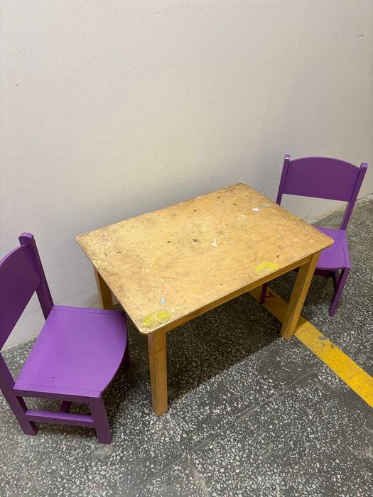 Stoliczki i krzesełka drewniane, dla dziecka