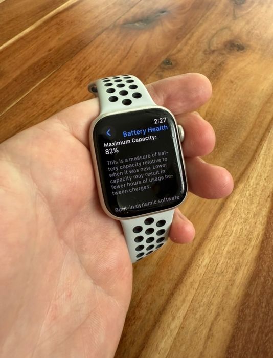 Apple Watch 7 White - Nike edition (жіночі)