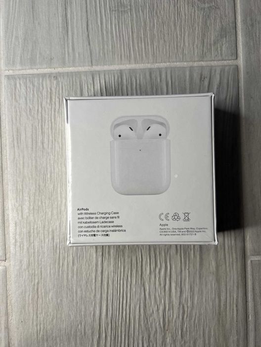 Бездротові навушники Аірподс 2 1в1 Топова новинка +чохол