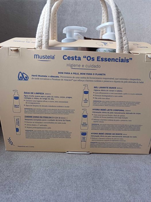 Venda Cesta "Os essenciais" da Mustela NOVO