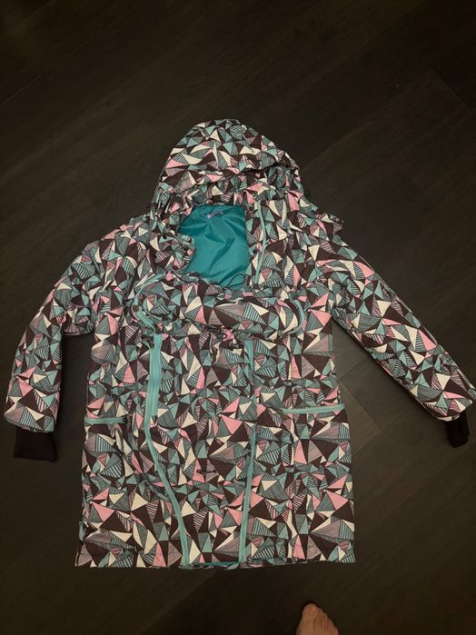 Слингокуртка /куртка для вагітних 3в1 розмір 46 I love mum