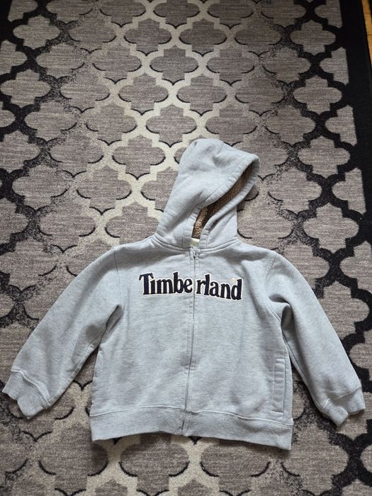 Bluza  dresowa  z kapturem Timberland ocieplenia  rozkloszowana
