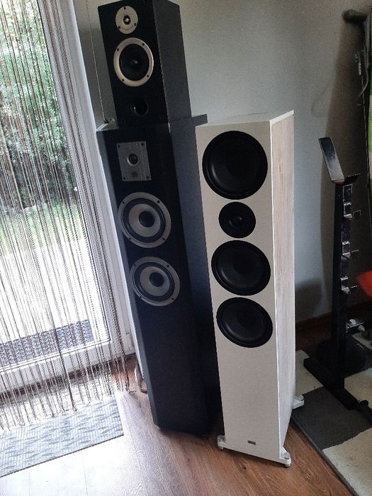 Kino domowe Onkyo TX-SR608 kolumny Grandhigh 2000