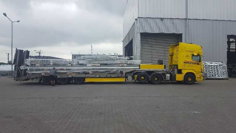 Naczepa nisko podwozie laweta  wynajem Transport Usługi Holowanie 24H