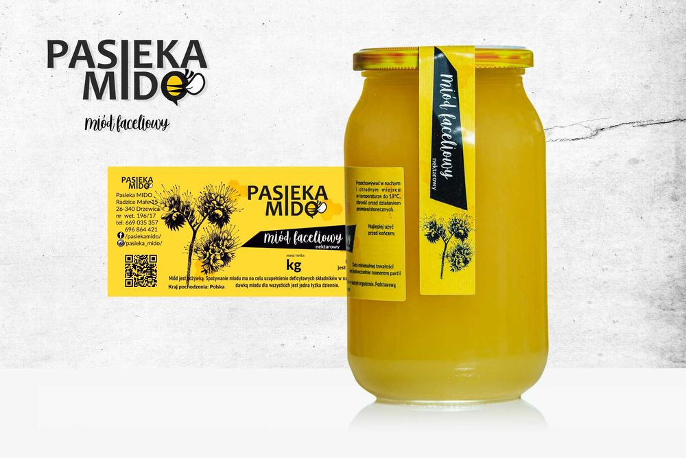 Miód faceliowy z rodzinnej pasieki