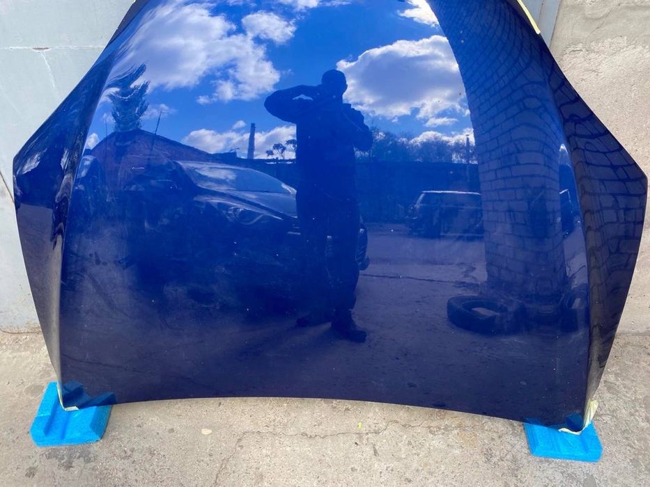 Tesla Model X капот - рест/до рест