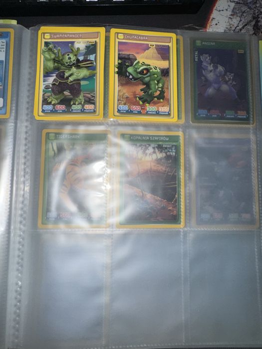 karty invizimals starcie łowców