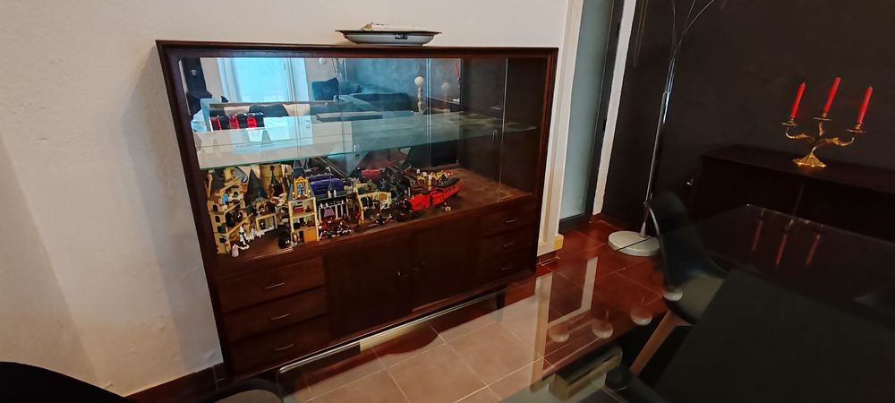 Louceiro vintage com espelho