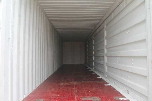 Contentor HC usado de 20 a 40 pés com abertura lateral – como novo