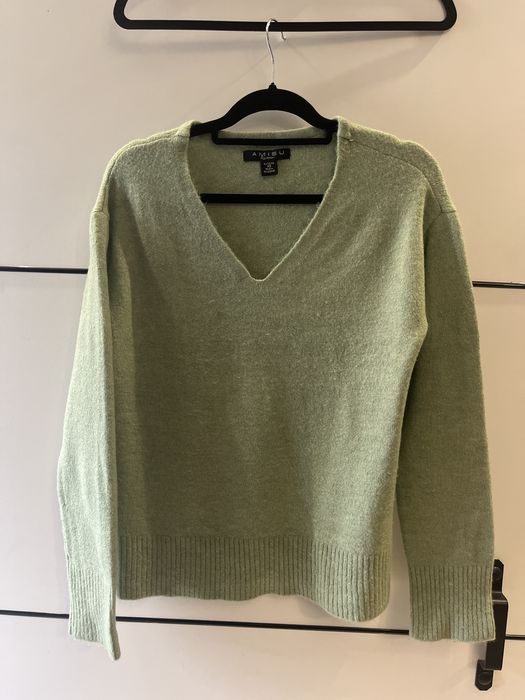 Sweterek - modna zieleń - rozm, XS//S