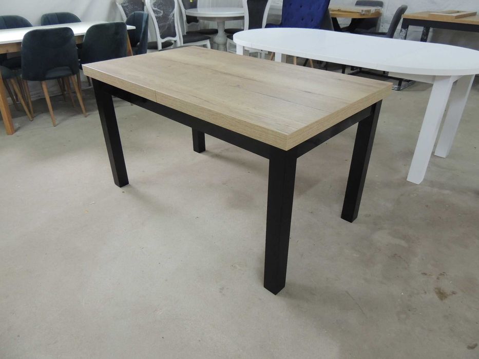 Stół rozkładany 140/220-80 Gruby Blat    Egger  HALIFAX