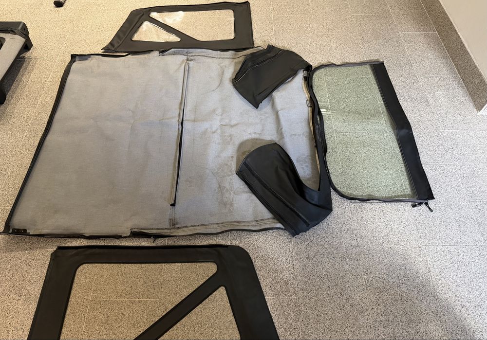 Capota lona/soft top original jeep wrangler JK