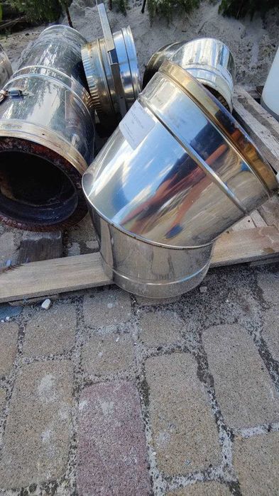 розпродаж Продам трубу опалення Ø180/250мм (нерж/нерж) димоходу/котла