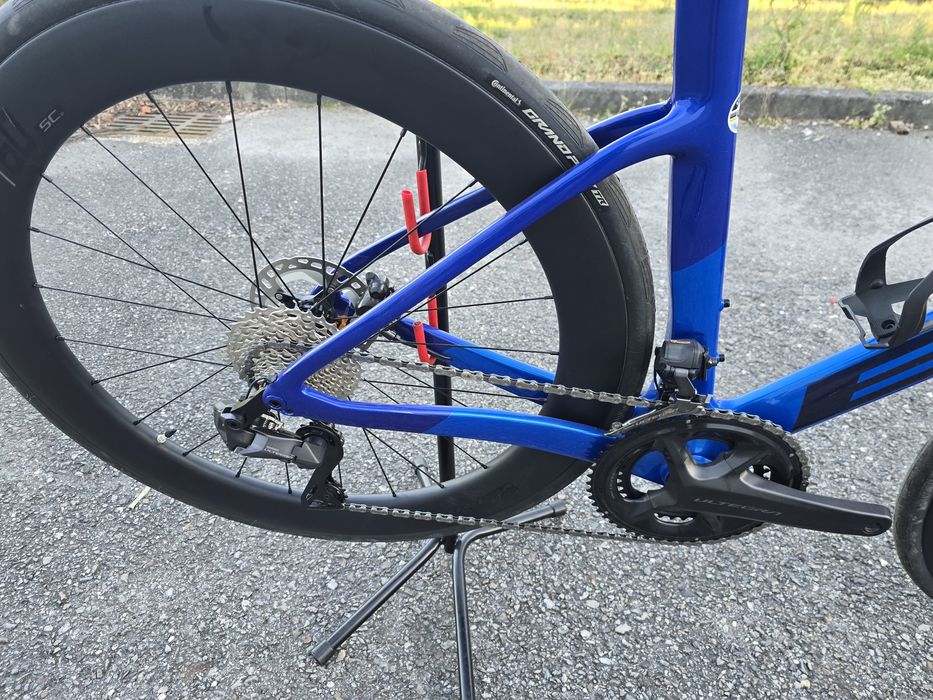 Bh rs1 4.5 com rodas carbono e ultegra di2