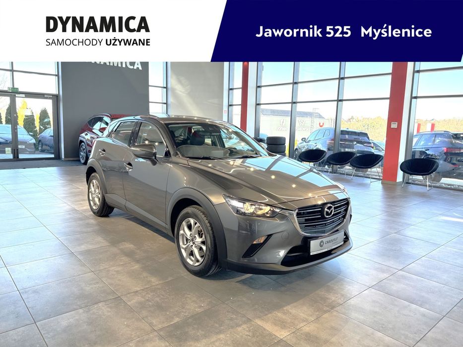 Mazda CX-3 2.0 120KM M6 2019 r., salon PL, przebieg tylko 60tys.km, serwisowana