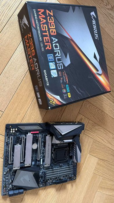 Intel i9-9900K + Gigabyte Z390 Aorus Master | Mocny zestaw