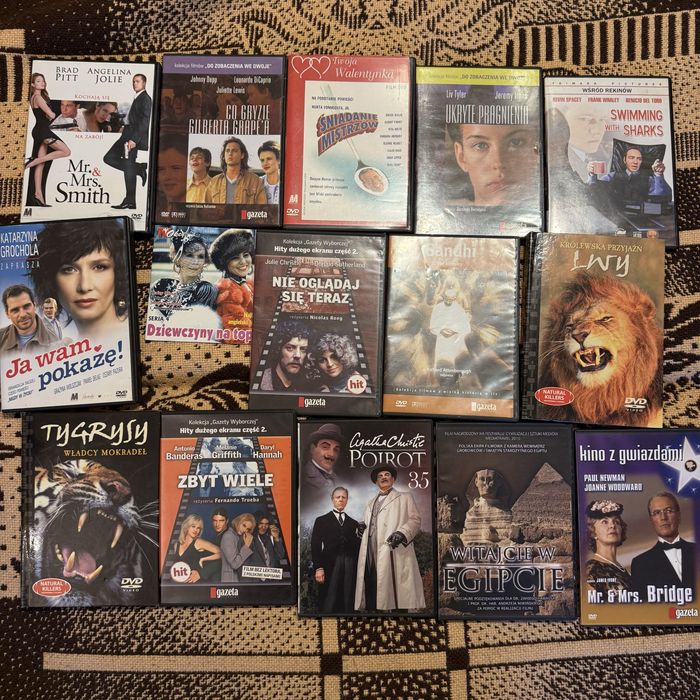Filmy na płytach CD DvD