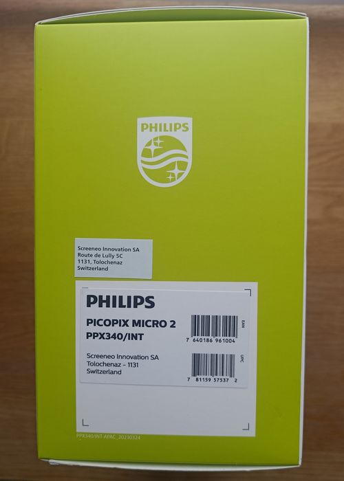 Projektor PHILIPS PicoPix Micro 2 PPX3460/INT