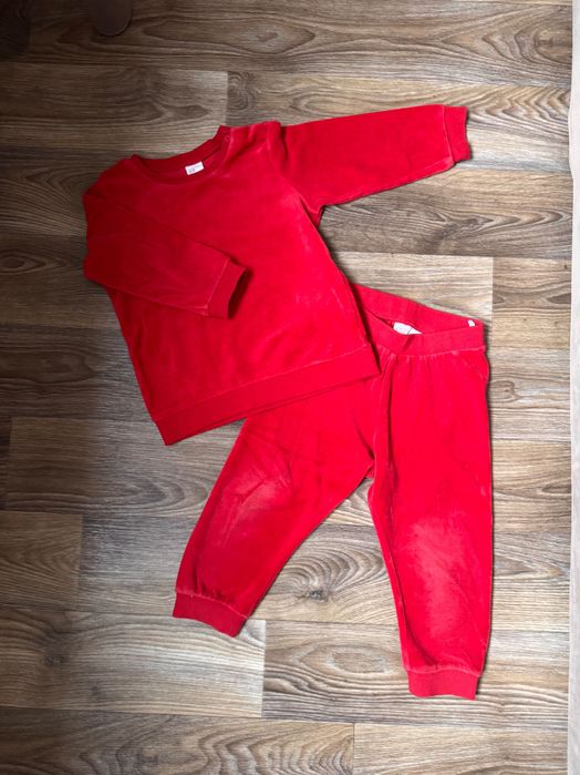 H&M утеплена сукня, велюровий костюм, гольф, жилет 2-3 роки 92-98 р