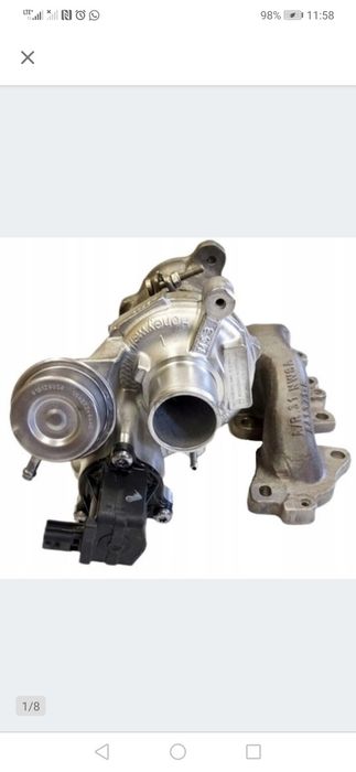 Turbosprężarka Audi BMW Opel VW Dacia Ford Mazda Seat Skoda Kia Volvo