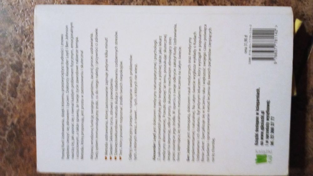 Kod uzdrawiania książka