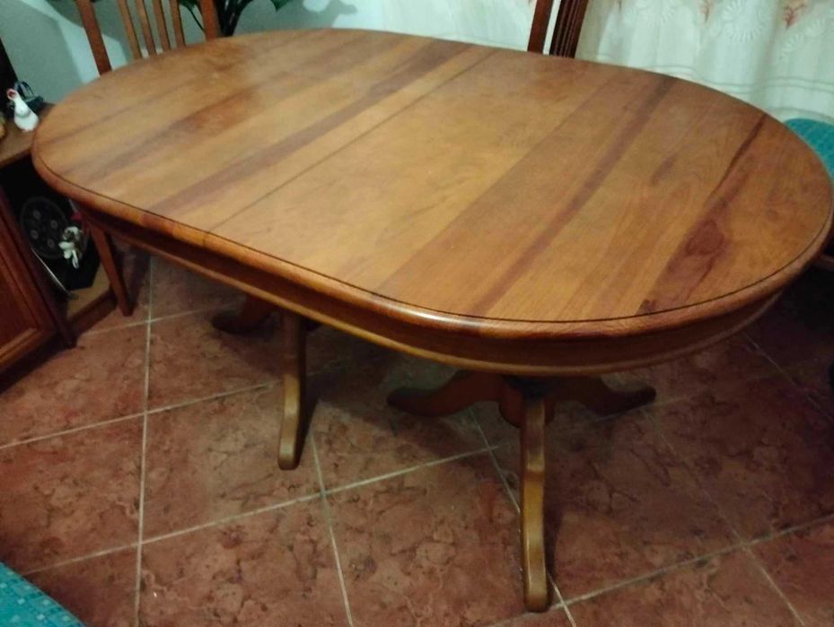 Mesa de jantar extensível