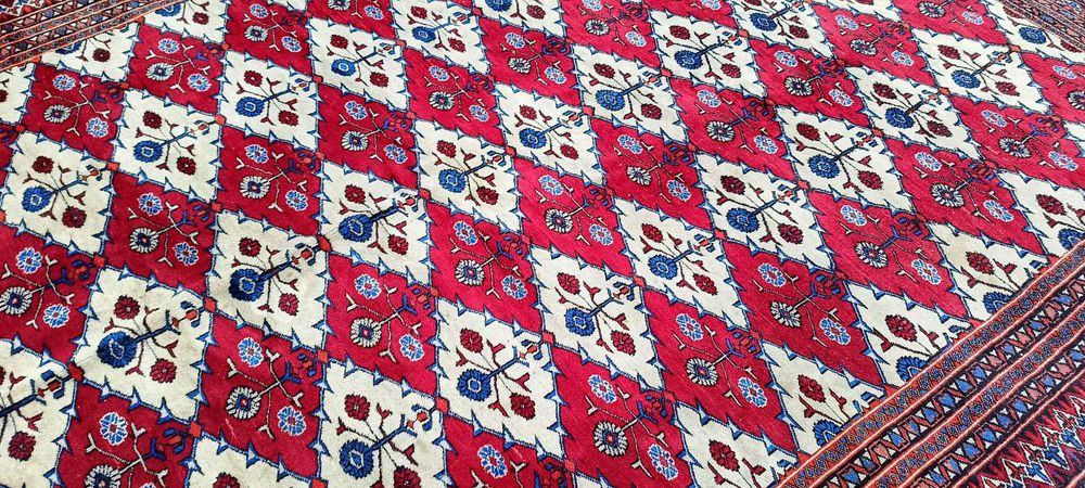 Sirjan dywan wełniany ręcznie tkany 323 x 224 cm perski piękny