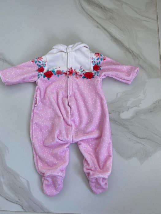 Одяг baby Annabell Zapf велюровий чоловічок комбінезон baby born 43 см