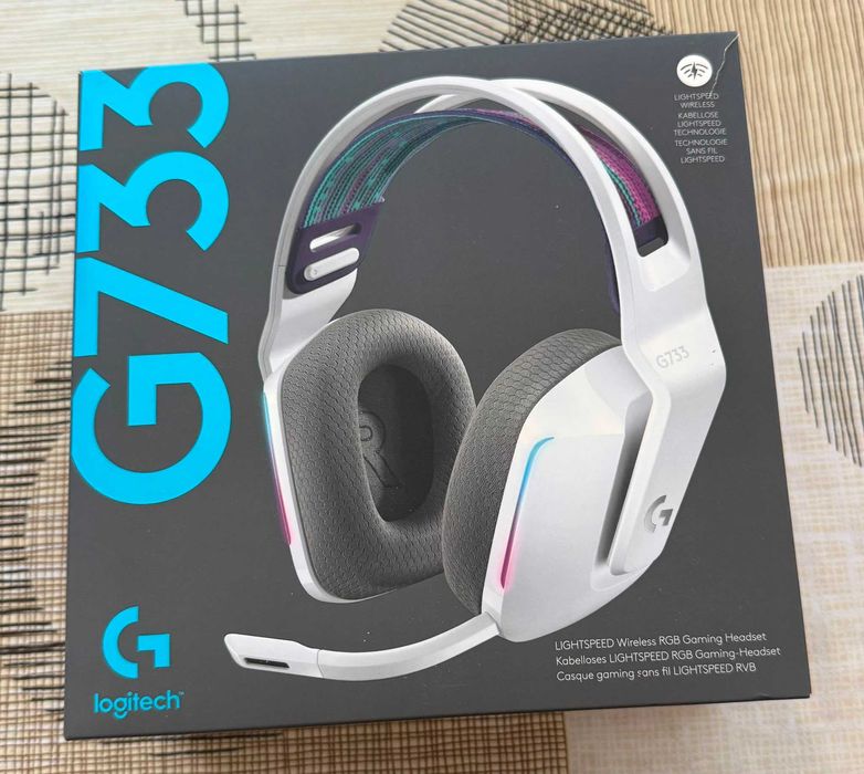 Fones Logitech G733 Branco