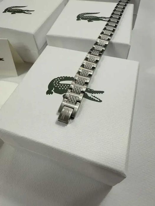 Чоловічий браслет Lacoste - Подарункове пакування, браслет із нержавіючої сталі